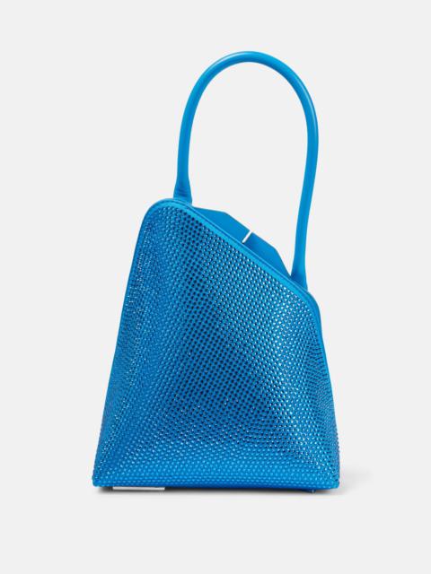 THE ATTICO Sunset crystal-embellished shoulder bag