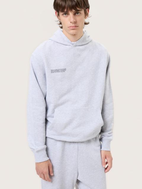PANGAIA Mens Midweight Hoodie - Grey Marl