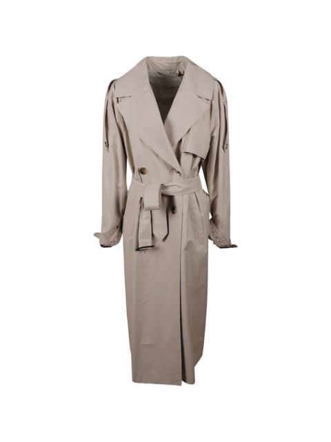 Max Mara double-breasted belted trench coat