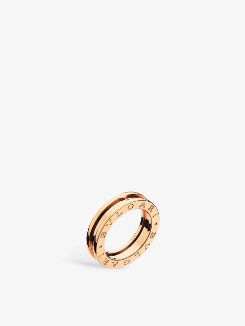 B.zero1 18ct rose-gold ring