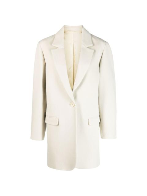 Isabel Marant V-neck single-button coat