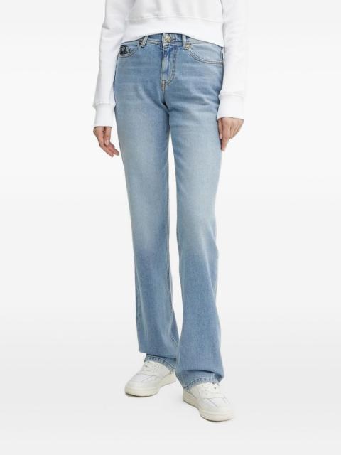 VERSACE JEANS COUTURE logo-plaque jeans