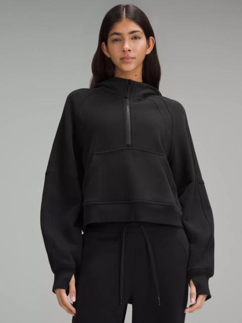 Scuba Oversized Half-Zip Hoodie