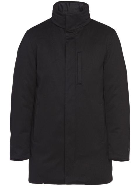 Prada cashmere-silk padded jacket