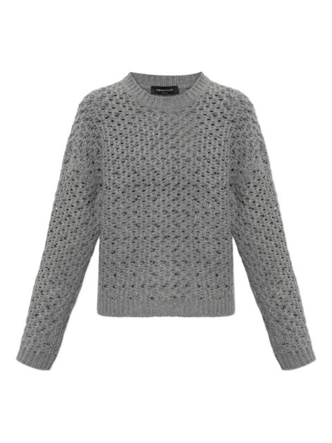 FABIANA FILIPPI embellished open-knit sweater
