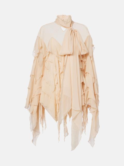 Blumarine Blumarine Ruffled Asymmetric Blouse