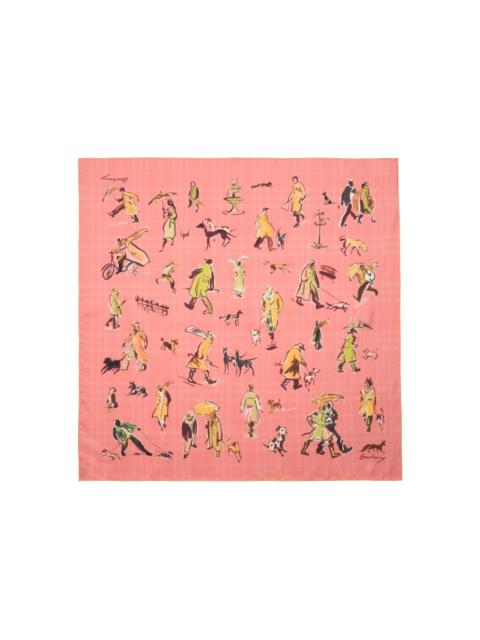 Burberry Paws on Parade scarf