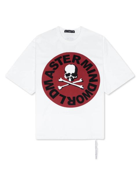 MASTERMIND WORLD CIRCLE T-SHIRT - WHITE