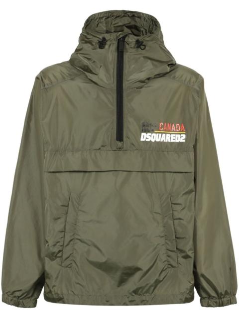 DSQUARED2 logo-print hoodie