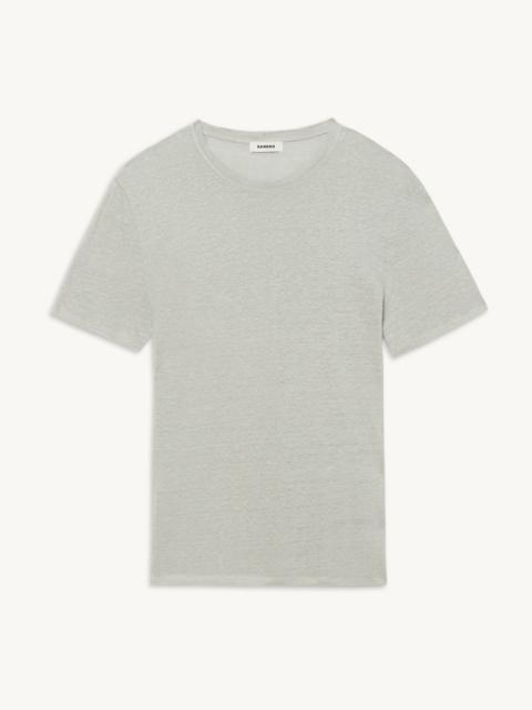 Sandro Linen T-shirt