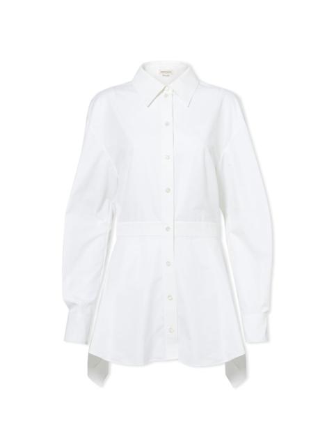 Alexander McQueen Alexander McQueen Open Back Shirt
