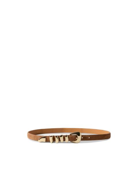 Claudie Pierlot suede-finish Western-style belt