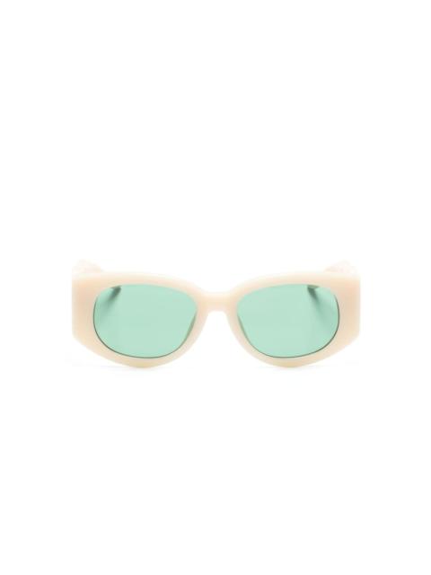 CASABLANCA The Memphis rectangle-frame sunglasses