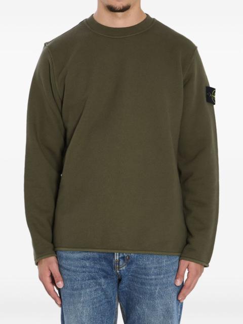 Stone Island logo-badge sweatshirt