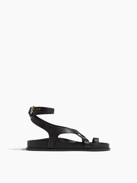 A.EMERY Jalen Slim Sandal in Black