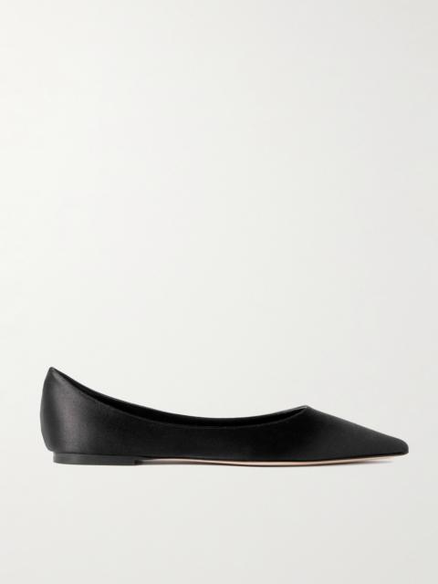 JIMMY CHOO Love Satin Flats