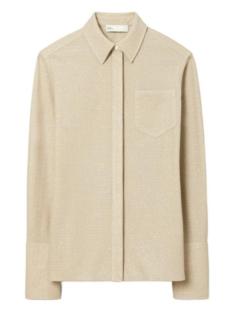 TORY BURCH lurex top