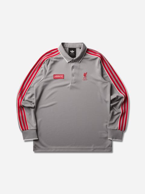adidas Men's Liverpool SPZL F.C. Polo Shirt Dove Grey