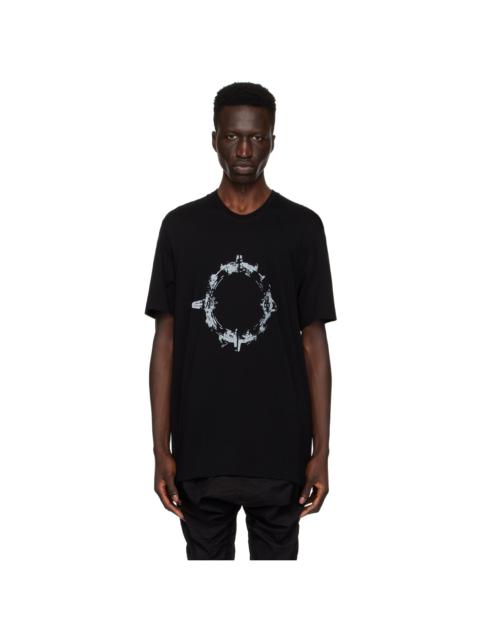 Julius Black Print T-Shirt