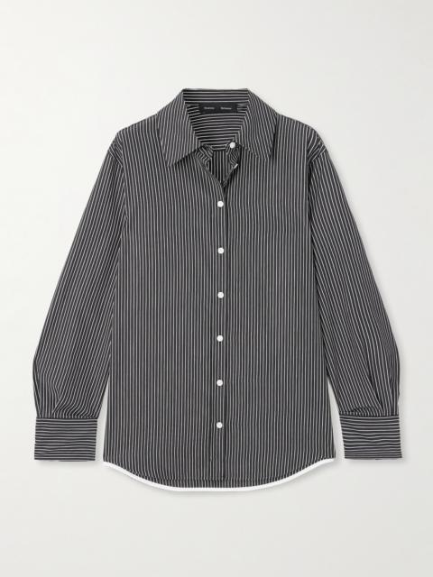 Proenza Schouler Lyndsey Striped Poplin Shirt