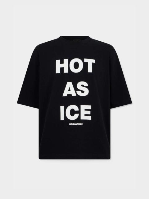 DSQUARED2 HOT AS ICE LOOSE FIT T-SHIRT