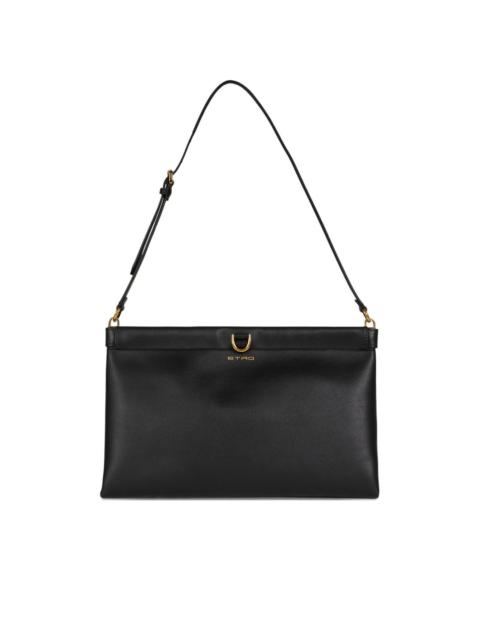 Etro medium TALK leather clutch