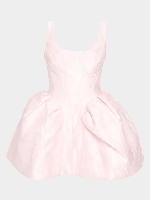 AKNVAS Ahlyn Brocade Corseted Mini Dress