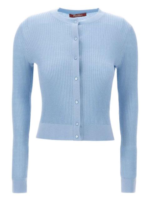 Max Mara sequin-embellished ribbed cardigan