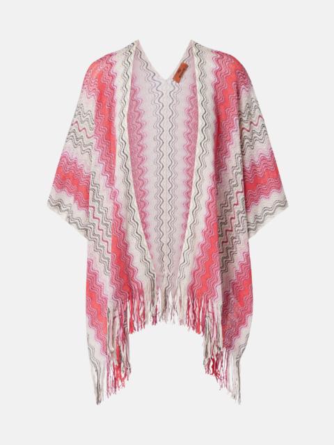 Missoni Lamé fringed scarf