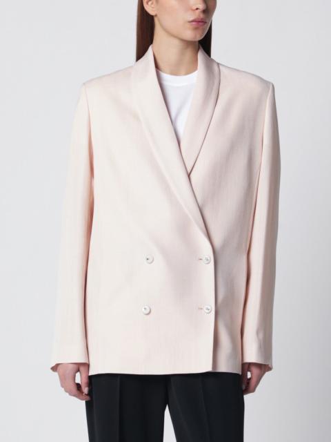 Loulou de Saison Minka oversized jacket in light pink