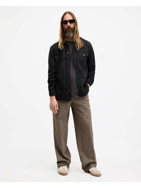 ALLSAINTS SPOTTER LONG SLEEVE MILITARY OVERSHIRT