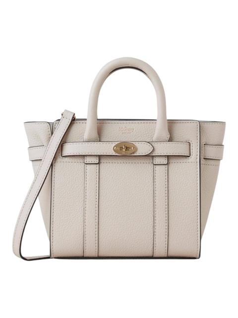 Mulberry Micro Zipped Bayswater Small Classic Grain