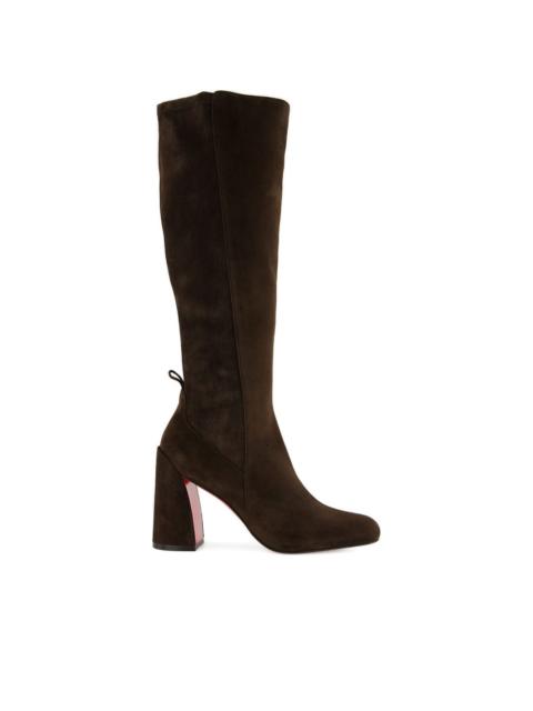 Christian Louboutin 85mm Jane Botta zip-up boots