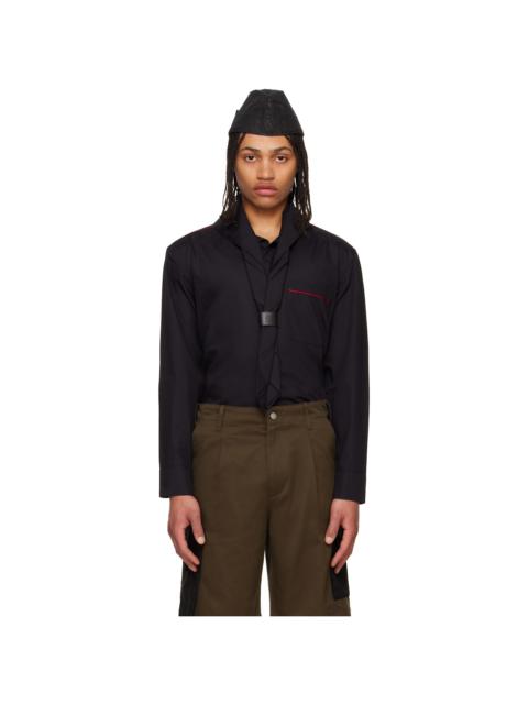 OLLY SHINDER Black Ceremony Shirt