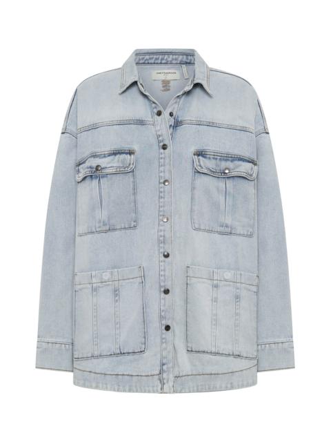 ONE TEASPOON Longline Denim Jacket - Hustler