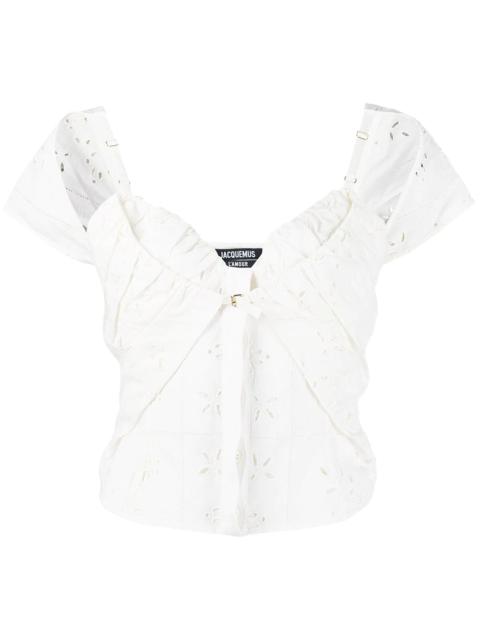 JACQUEMUS Le Tovallo blouse
