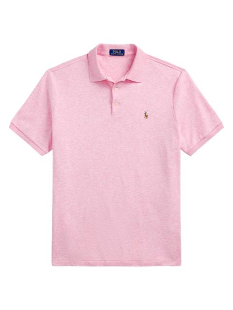 Polo Ralph Lauren Men's Cotton Slim-Fit Polo Shirt - Carmel Pink Heather