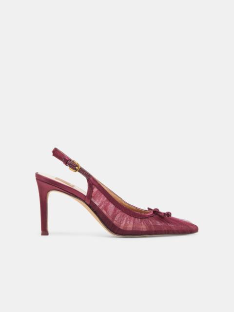 dolce vita YELA HEELS CRANBERRY TULLE