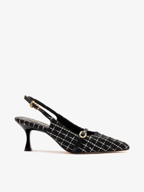 Larroudé Ines Pump Black Tweed