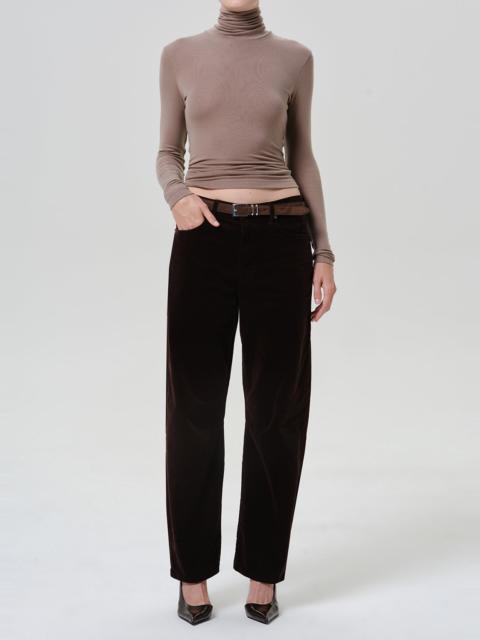 Citizens of Humanity Miro Long Relaxed Baby Stretch Corduroy In Barrister
