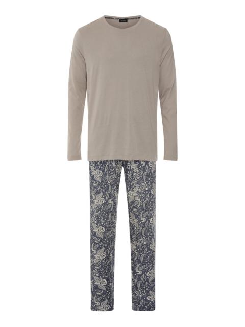 HANRO Night & Day Cotton and TENCEL™ Crew Neck Pajama Set