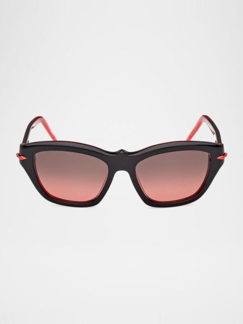 Christian Louboutin Kate LB0026 53mm Butterfly Sunglasses