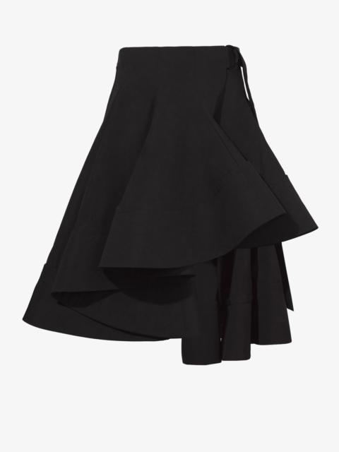 Proenza Schouler Technical Cotton Layered Skirt