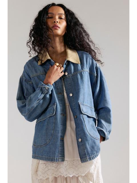 FREE PEOPLE We The Free Lemon Denim Jacket