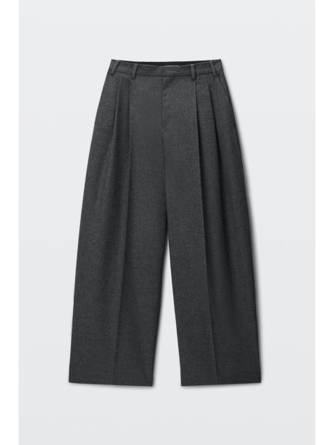 Alexander Wang tweed mid-rise creased pant