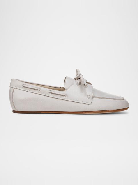 Vince Marin Leather Boat Loafers