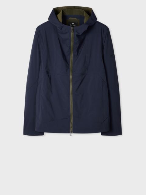 Paul Smith Navy Packable Showerproof Ripstop Jacket
