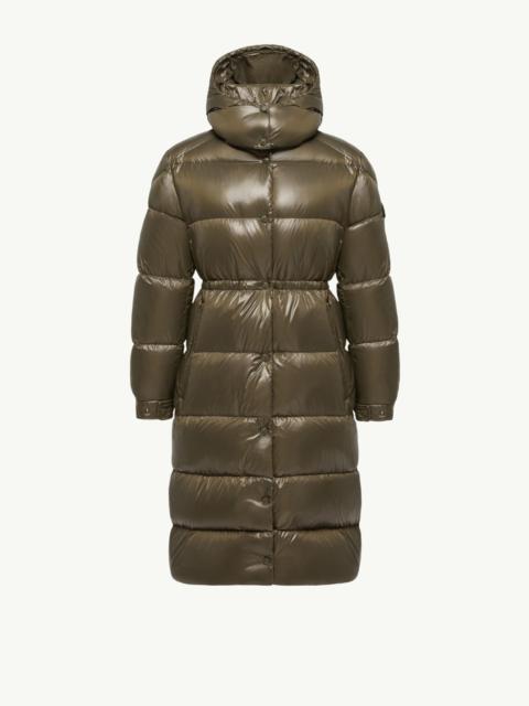 Moncler Cavettaz Hooded Long Down Jacket