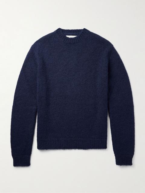 Jil Sander Alpaca-Blend Sweater Navy