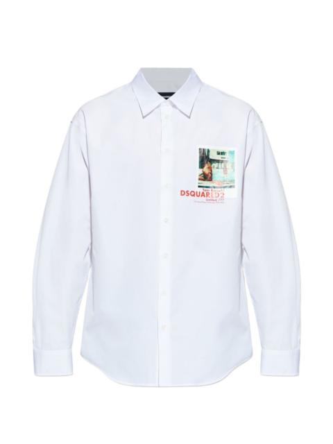 DSQUARED2 printed shirt